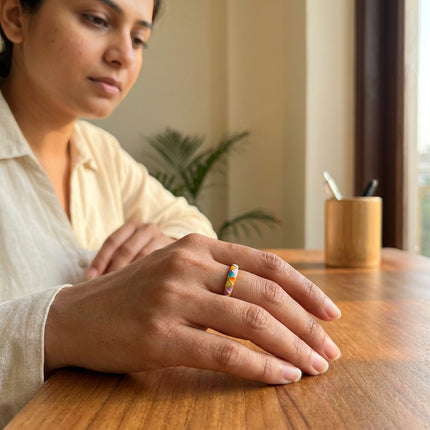 Rainbow Pop Ring