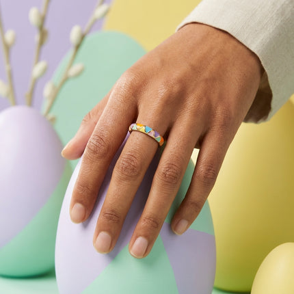 Rainbow Pop Ring