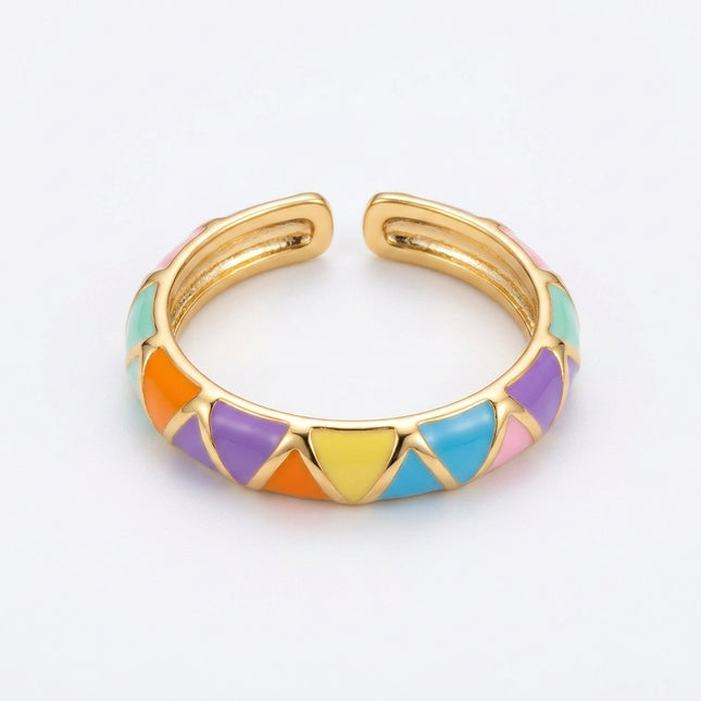 Rainbow Pop Ring