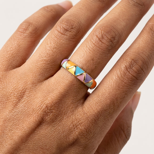 Rainbow Pop Ring
