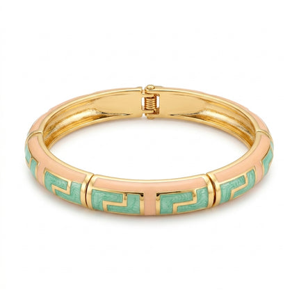 Imperial Mint Enamel Bangle