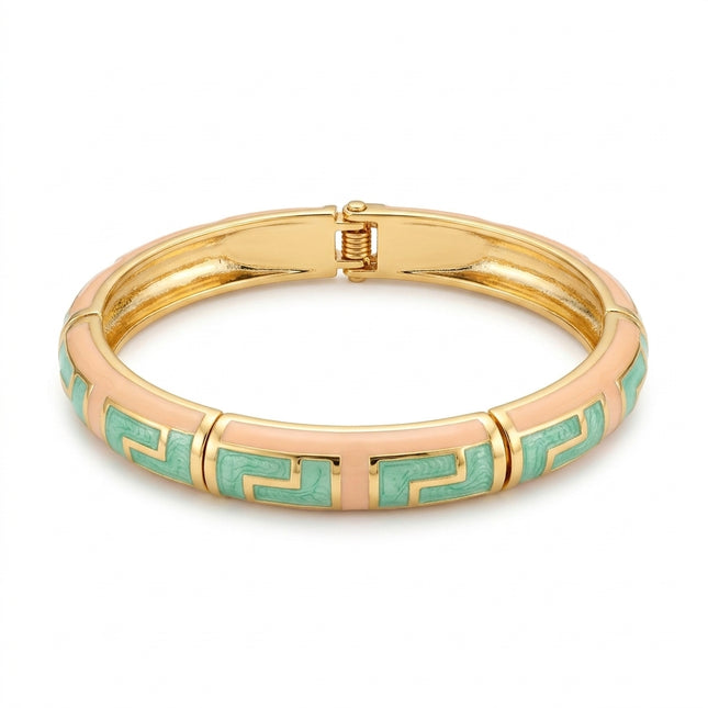 Imperial Mint Enamel Bangle
