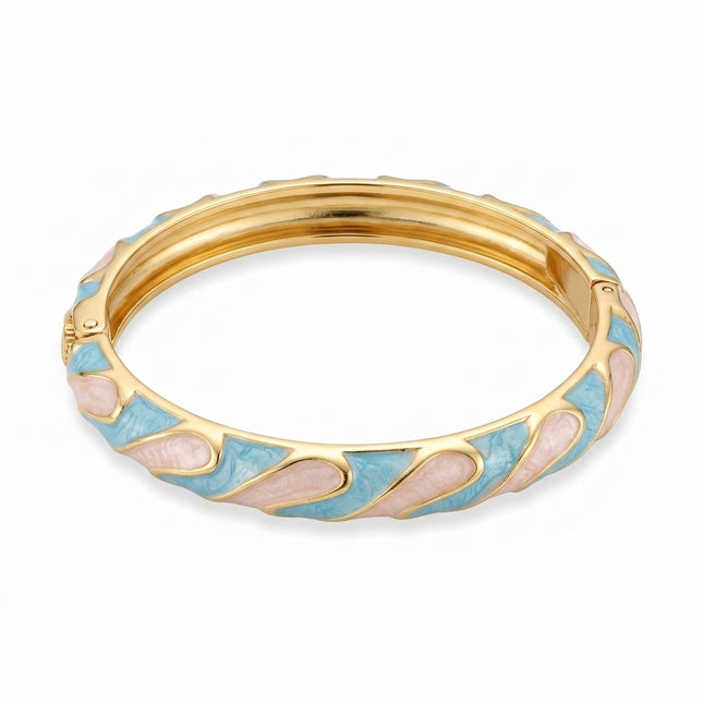 Sorbet Glow Enamel Bangle