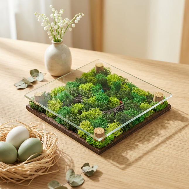 Forest Memoir Live Moss Frame