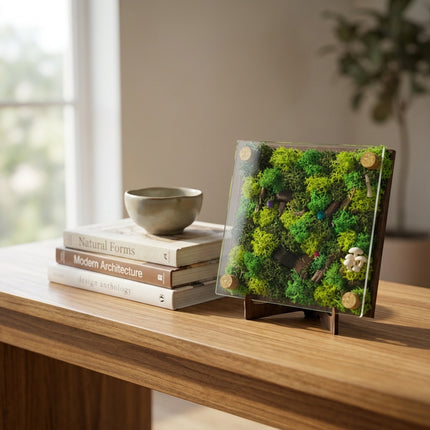 Forest Memoir Live Moss Frame