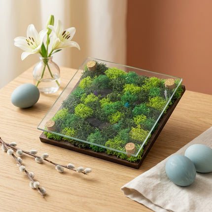 Forest Memoir Live Moss Frame