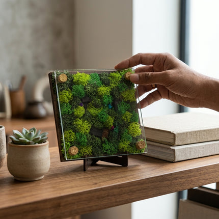 Forest Memoir Live Moss Frame