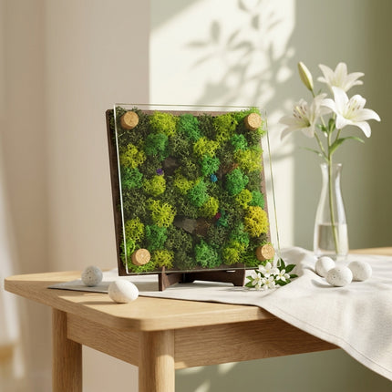 Forest Memoir Live Moss Frame