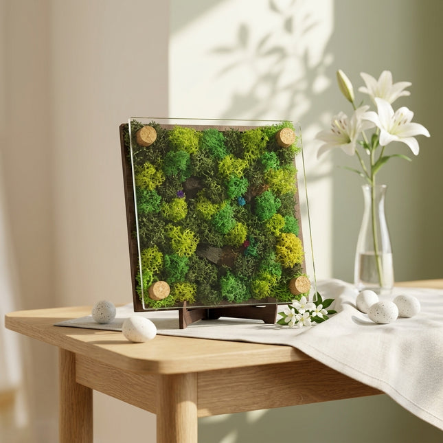 Forest Memoir Live Moss Frame