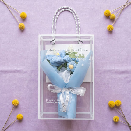 Crochet Lily Bouquet - Blue Blossom