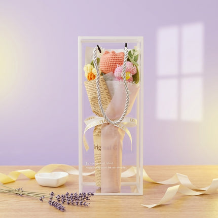 Crochet Tulip Bouquet - Pastel Bloom