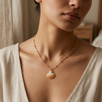 Shell Charm Necklace