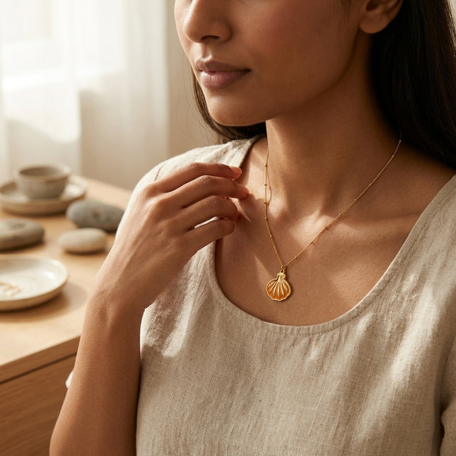 Shell Charm Necklace