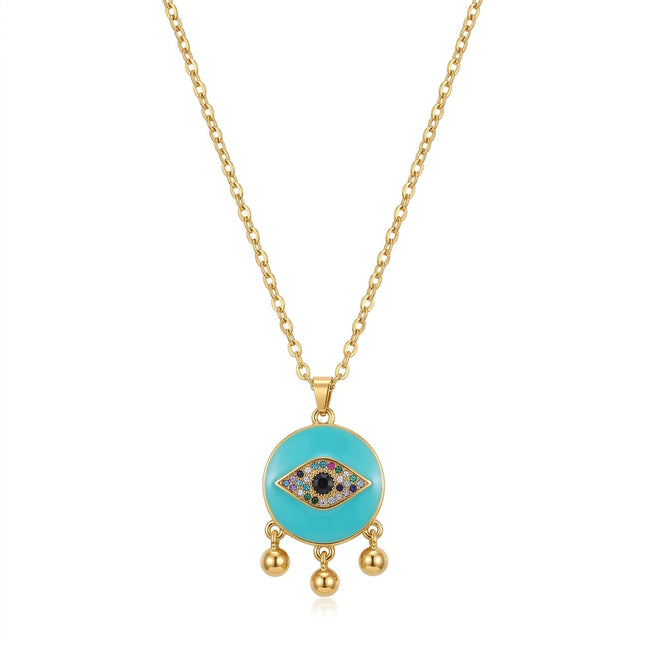 Evil Eye Charm Necklace