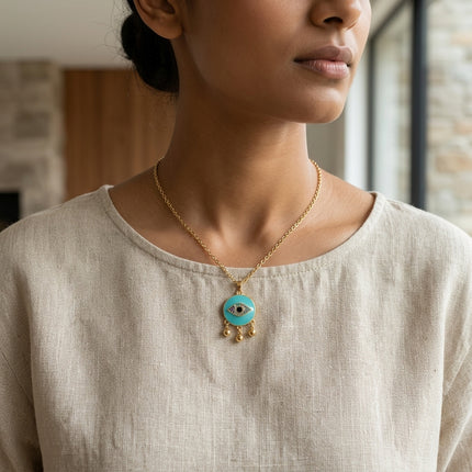 Evil Eye Charm Necklace