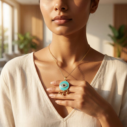 Evil Eye Charm Necklace