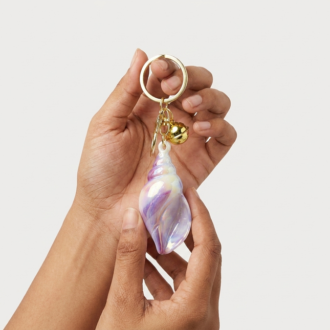 Ocean Whisper Shell Charm