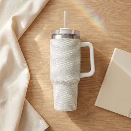 Stanley Tumbler 1200ml - Rhinestone White