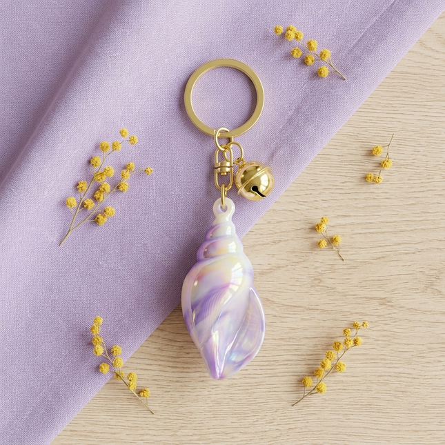 Ocean Whisper Shell Charm
