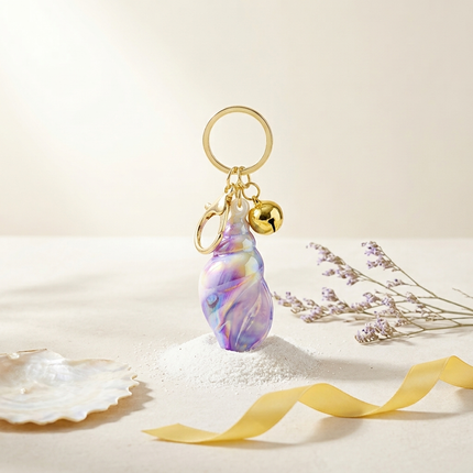 Ocean Whisper Shell Charm