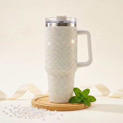 Stanley Tumbler 1200ml - Rhinestone White