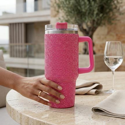 Stanley Tumbler 1200ml - Rhinestone Pink