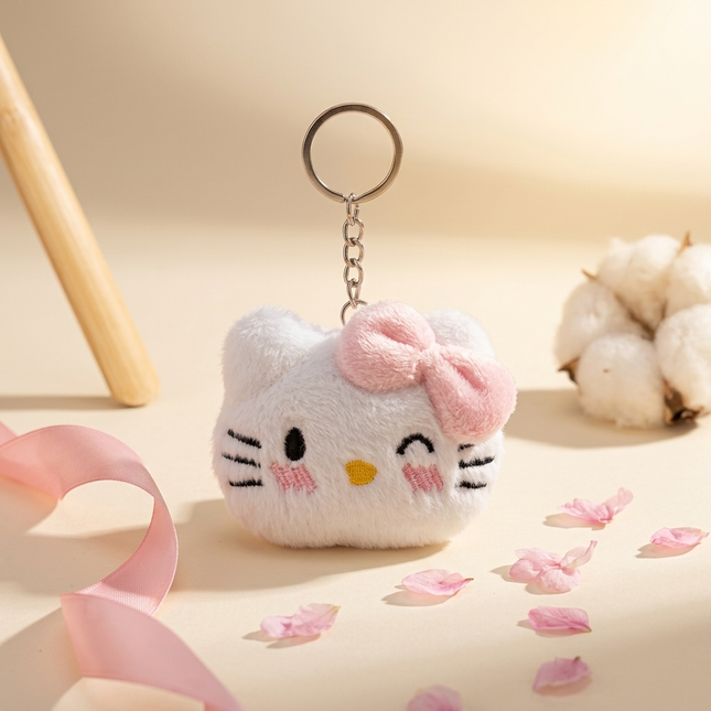Kitty in Blush Bag Charm