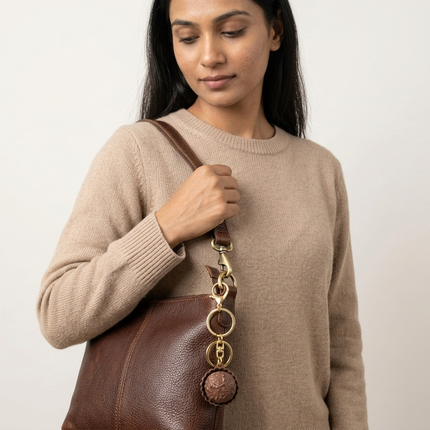 Brown Chocolate Bag Charm