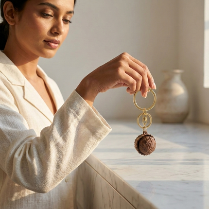 Brown Chocolate Bag Charm
