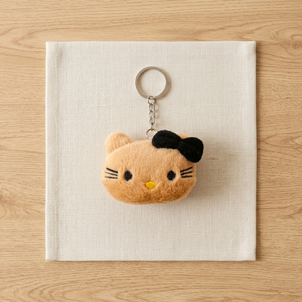 Kitty in Caramel Bag Charm
