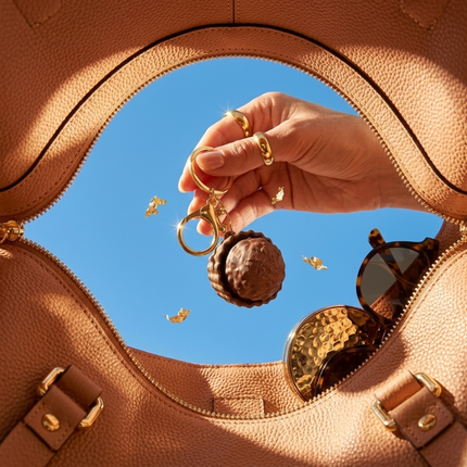 Brown Chocolate Bag Charm