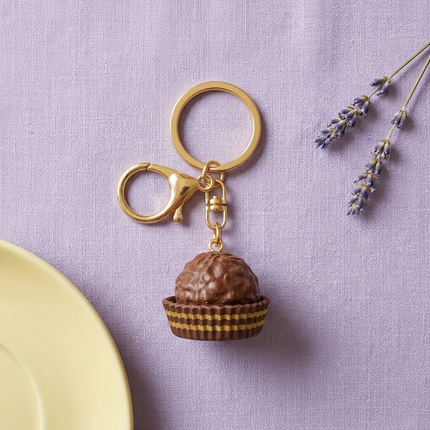 Brown Chocolate Bag Charm