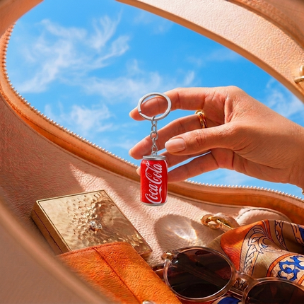 Mini Cola Can Keychain