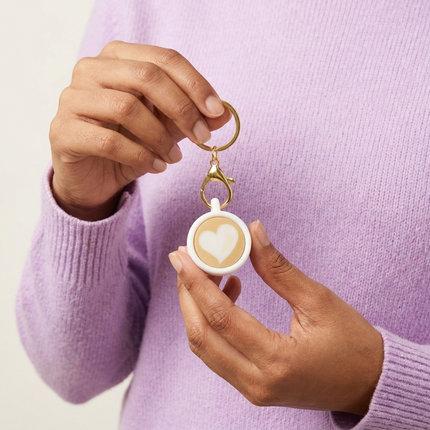 Mini Coffee Love Bag Charm