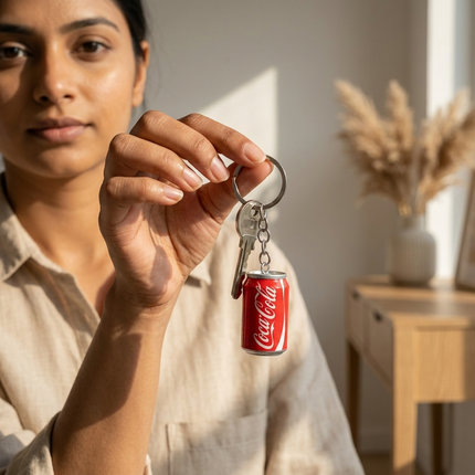 Mini Cola Can Keychain