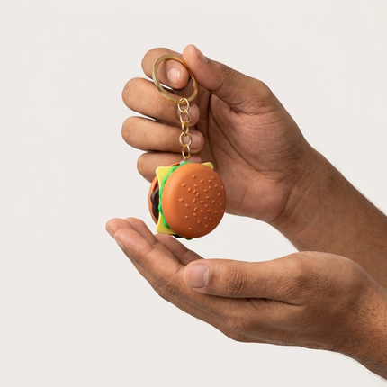 Mini Burger Bag Charm