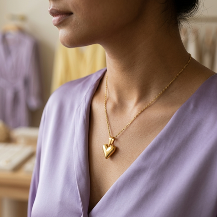 Heart Drop Necklace