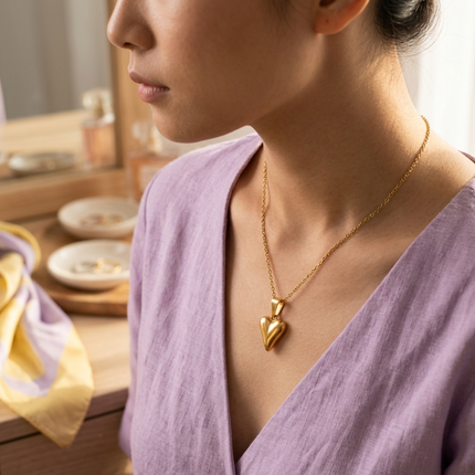 Heart Drop Necklace