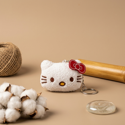 Kitty in Cherry Bag Charm